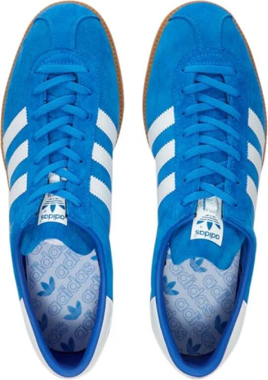 Adidas Koninklijk Blauwe Metallic Sneakers Blue Heren