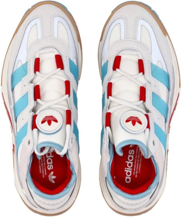 Adidas Kristal Wit Niteball Lage Sneaker Multicolor Heren