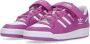 Adidas Lage Basketbalschoen Wit Paars Purple Heren - Thumbnail 4