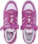Adidas Lage Basketbalschoen Wit Paars Purple Heren - Thumbnail 9