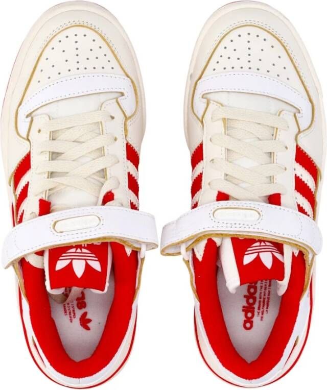 Adidas Lage Off White Damesschoen Red Heren