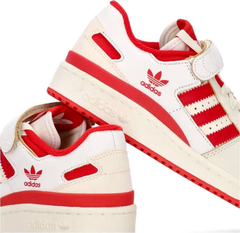 Adidas Lage Off White Damesschoen Red Heren