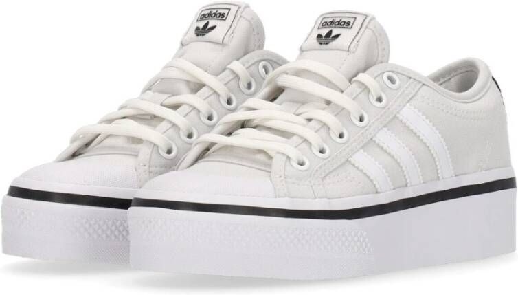 Adidas Lage Platform Sneaker Gray Dames