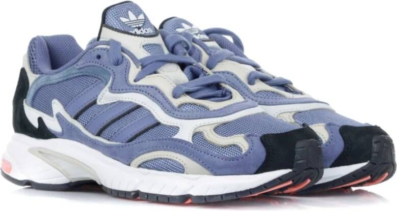 Adidas Lage Schoen in Raw Indigo Zwart Purple Heren