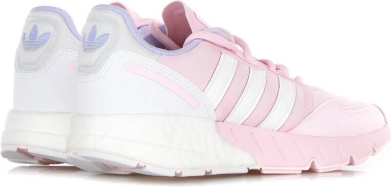 Adidas ZX 1K Boost Schoenen Clear Pink Cloud White Violet Tone Dames - Foto 6
