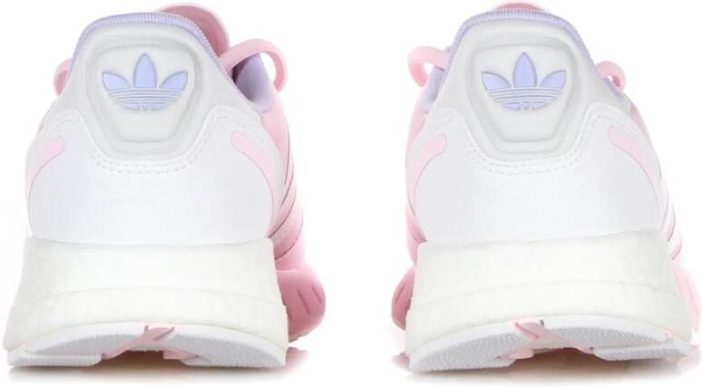 Adidas ZX 1K Boost Schoenen Clear Pink Cloud White Violet Tone Dames - Foto 7