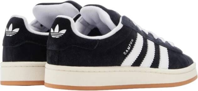 Adidas Luxe Leren Sneakers met Off-White Tussenzool Black Heren