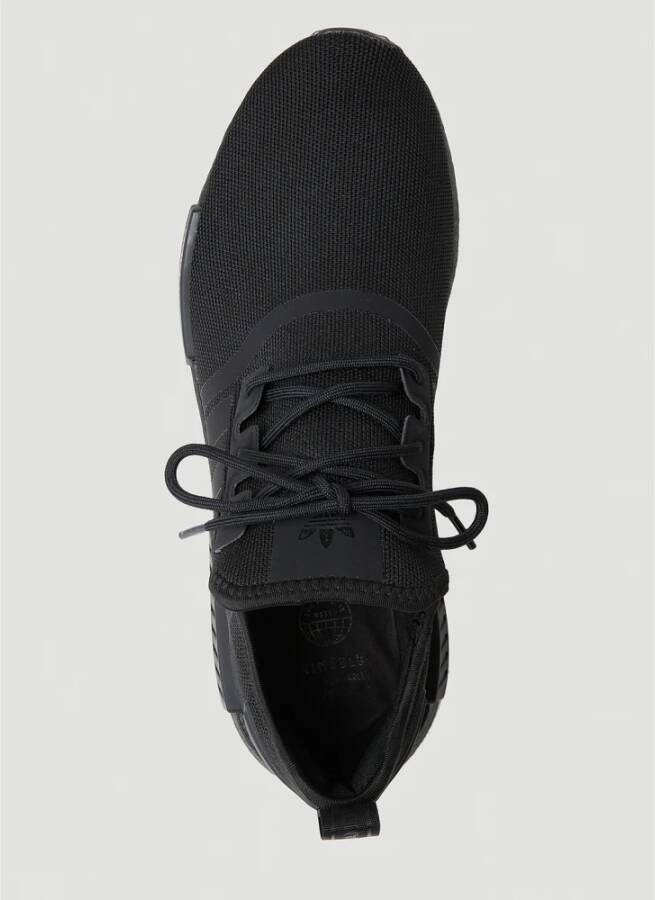 Adidas Mesh Logo Sneakers Zwart Heren