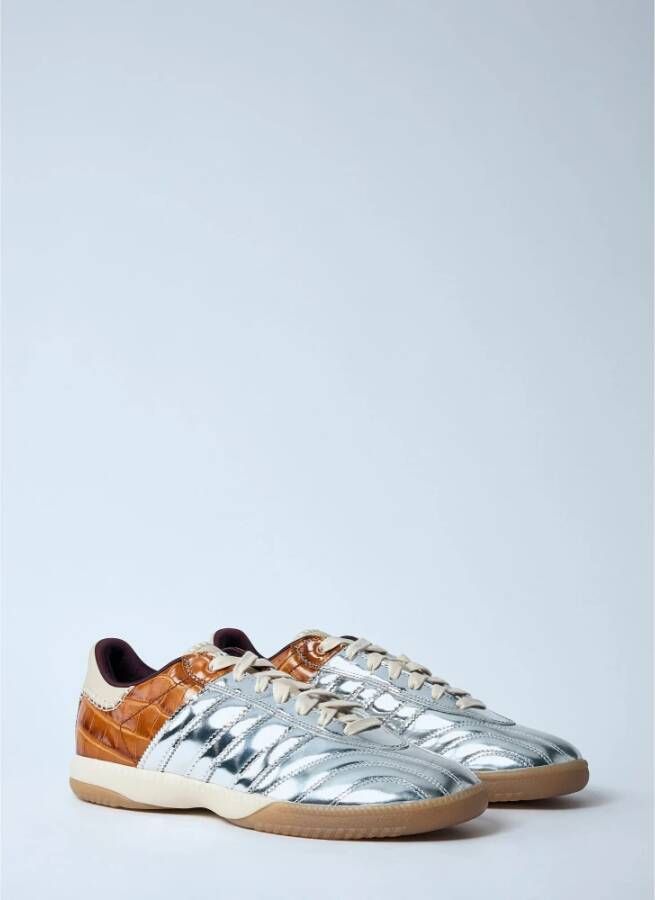 Adidas Metallic Leren Sneakers Multicolor Heren
