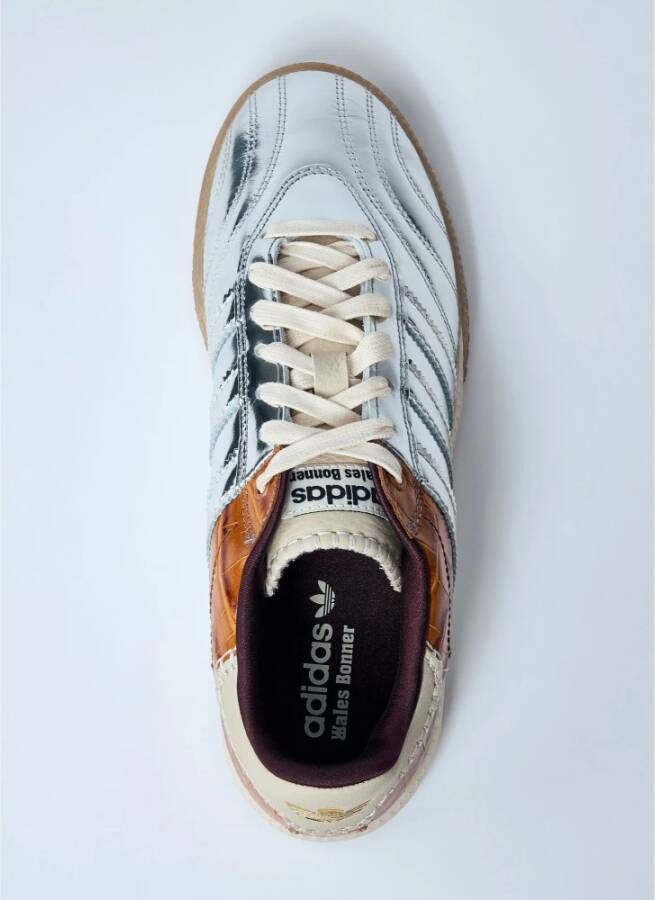 Adidas Metallic Leren Sneakers Multicolor Heren