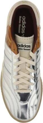 Adidas Metallic Panel Lace-Up Sneakers met platte zool Multicolor Heren