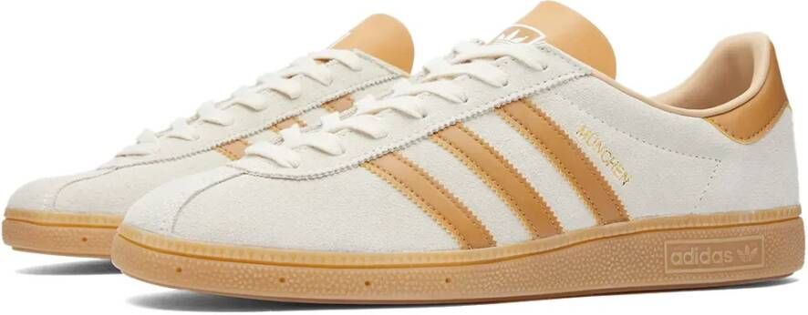 Adidas Munchen Gy7399 Cream White Sneakers Beige Heren