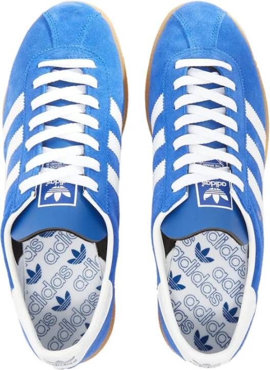 Adidas Munich Fv1190 Royal Blue Sneakers Blue Heren