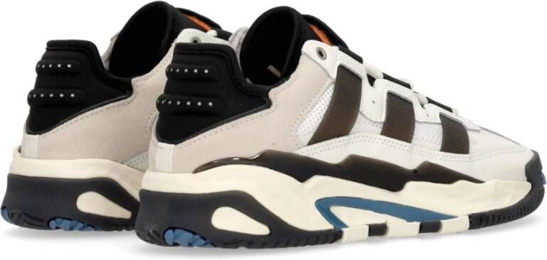 Adidas Niteball Sneakers Kristal Wit Zwart Multicolor Heren