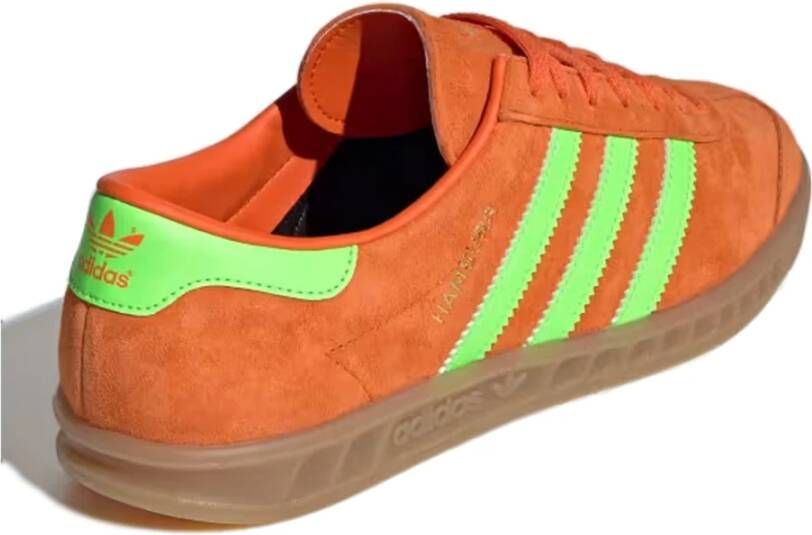 Adidas Oranje Hamburg Sneakers Orange Dames