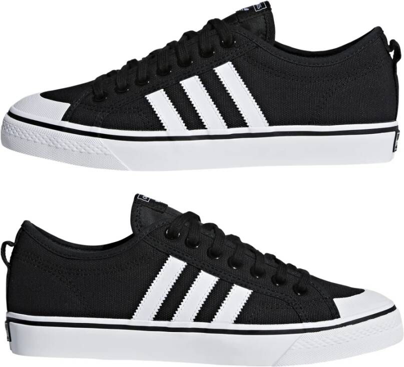 Adidas nizza lo black and 2025 white
