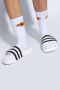 Adidas Originals Klassieke Slip-On Sandalen met Plantaardig Materiaal White Heren - Thumbnail 3