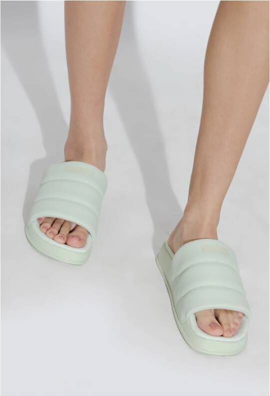 adidas Originals Adilette Essential slippers Groen Dames