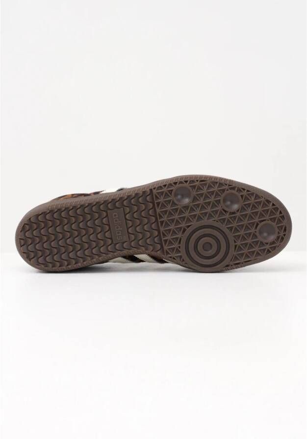 Adidas Originals Animalier Samba OG Sneakers Bruin
