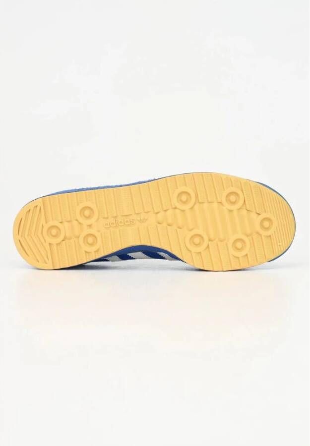 Adidas Originals Blauwe lage profiel sneakers herfst winter