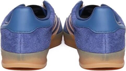adidas Originals Blauwe Suède Veterschoenen Blue Heren