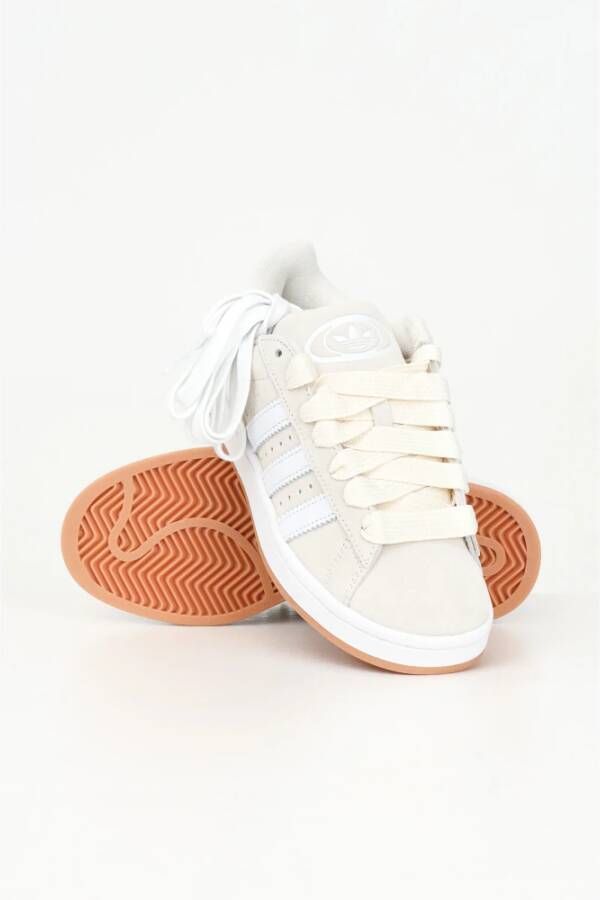 adidas Originals Campus Sneakers Beige Unisex Lente Zomer White Dames