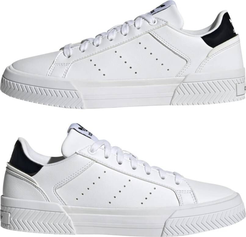 adidas Originals Dames Court Tourino Sneakers Wit Dames