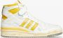 Adidas Cloud White en Hazy Yellow Leren Sneakers White Heren - Thumbnail 7