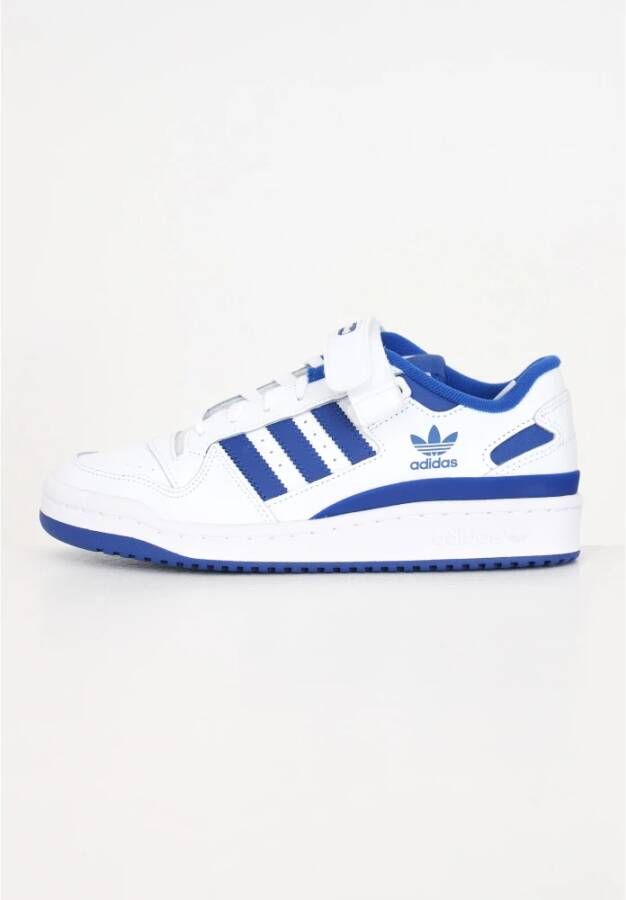 adidas Originals Forum Low Sneakers Wit Blauw Multicolor Heren