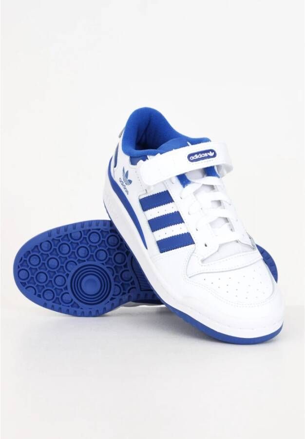 adidas Originals Forum Low Sneakers Wit Blauw Multicolor Heren