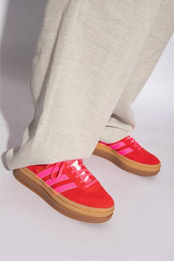 adidas Originals Gazelle Bold platform sneakers Red Dames