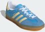 Adidas Originals Gazelle Indoor Dames Semi Blue Burst Almost Yellow Cloud White- Dames Semi Blue Burst Almost Yellow Cloud White - Thumbnail 21