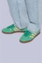 Adidas Originals Gazelle Indoor Schoenen Semi Court Green Almost Yellow Gum- Semi Court Green Almost Yellow Gum - Thumbnail 12