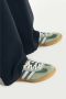 Adidas Originals Gazelle Indoor Mineral Green Silver Dawn Silver Green- Mineral Green Silver Dawn Silver Green - Thumbnail 13