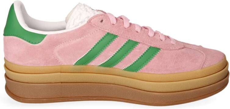 adidas Originals Gedurfde Gazelle Sneaker met Edgy Makeover Pink Dames