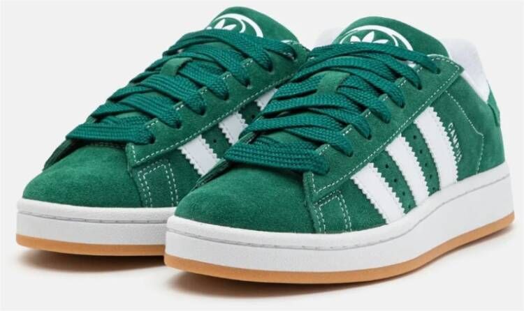 adidas Originals Groene Campus Sneakers Lichtgewicht Comfortabel Green Dames