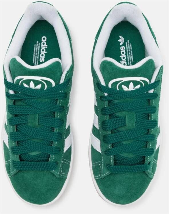 adidas Originals Groene Campus Sneakers Lichtgewicht Comfortabel Green Dames