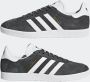 Adidas Originals Klassieke Adidas Gazelle Sneakers Donkergrijs Wit Goud Metallic Gray Heren - Thumbnail 2