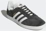 Adidas Originals Klassieke Adidas Gazelle Sneakers Donkergrijs Wit Goud Metallic Gray Heren - Thumbnail 5