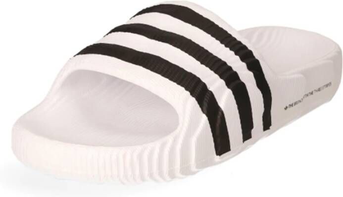 adidas Originals Klassieke Slip-On Sandalen met Plantaardig Materiaal White Heren