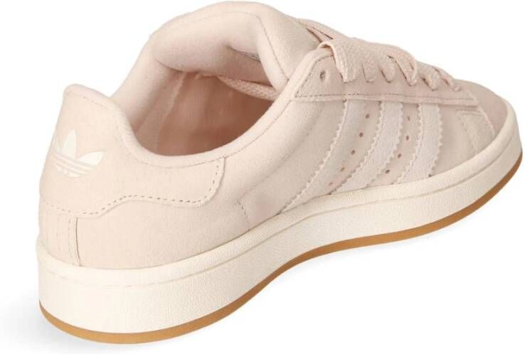 adidas Originals Leren Campus Sneaker Pink Dames
