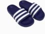 Adidas Originals Lichtgewicht Slides met Gevormde Binnenzool Blue Heren - Thumbnail 4