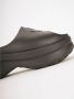 Adidas Originals Platte Zwarte Schoenen Slide Stijl - Thumbnail 5