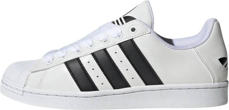 adidas Originals Reflecterende Superstar Sneakers Wit Zwart White Heren