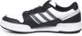 Adidas Originals Retro Leren Basketbalsneakers Zwart Multicolor Heren - Thumbnail 7