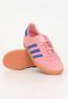 Adidas Originals Gazelle Junior Semi Pink Spark Lucid Blue Lucid Blue Semi Pink Spark Lucid Blue Lucid Blue - Thumbnail 8