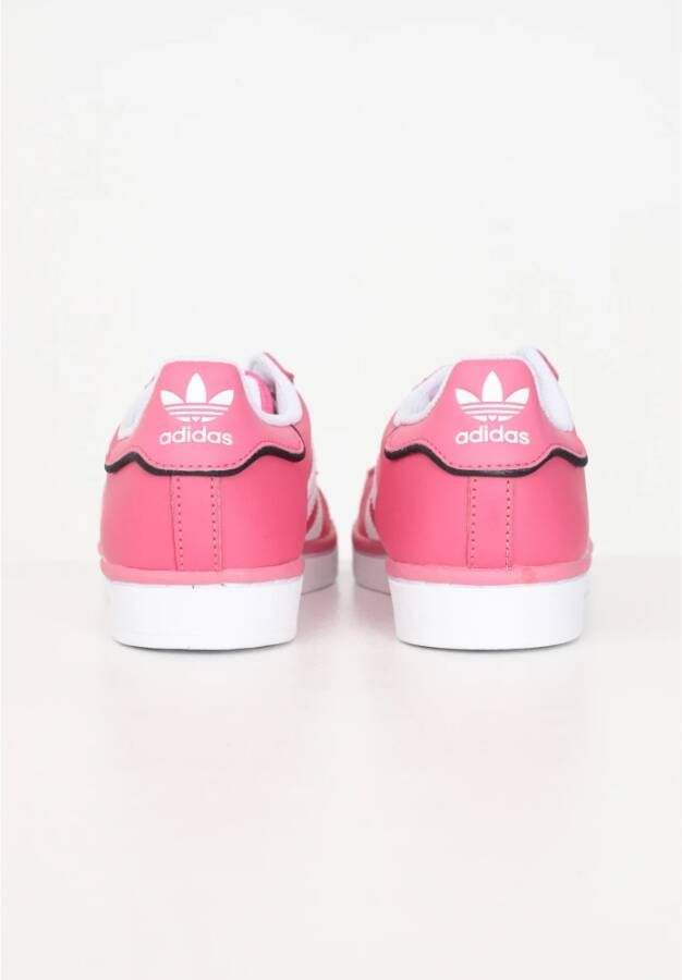adidas Originals Roze Damessneakers met Witte Strepen Pink Dames