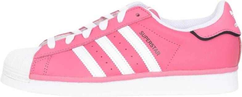 adidas Originals Roze Damessneakers met Witte Strepen Pink Dames