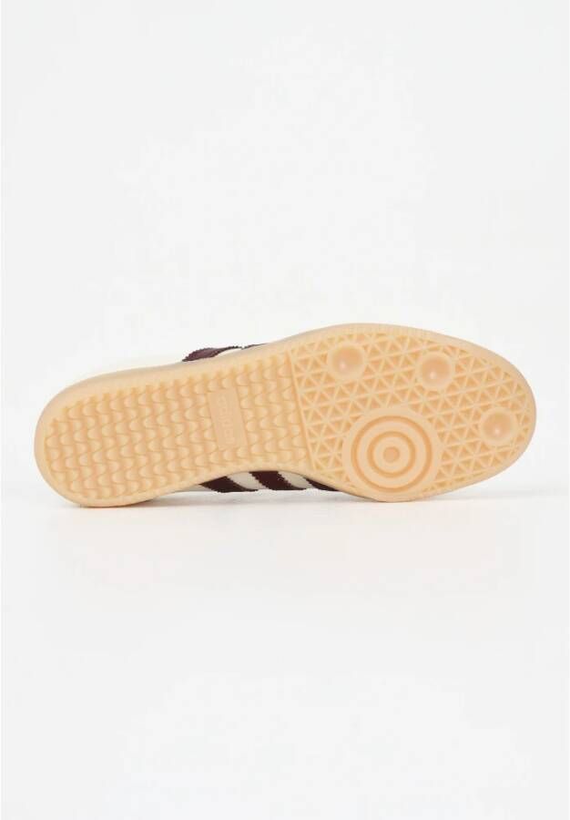 Adidas Originals Samba OG Sneakers Beige Bordeaux Unisex