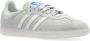 Adidas Originals Samba OG Wonder Silver Chalk White Off White- Wonder Silver Chalk White Off White - Thumbnail 8